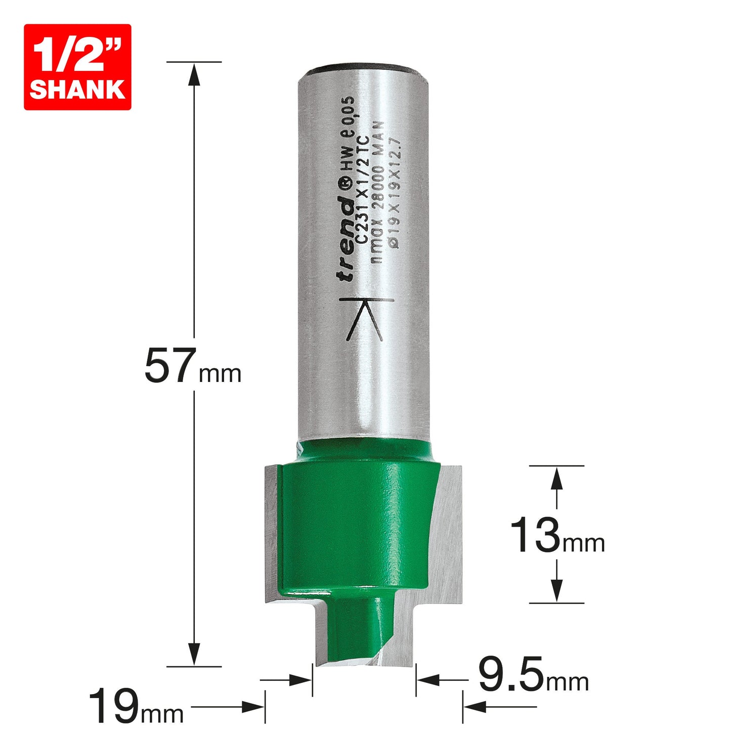 19mm Rebater