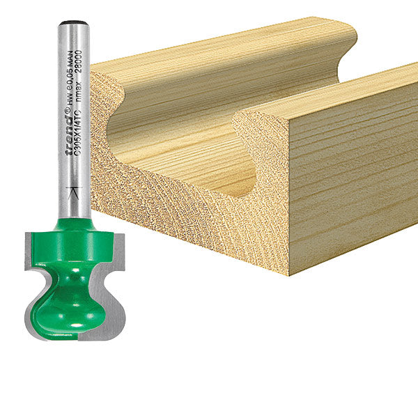 CraftPro Capillary and Drawer Pull Router Cutters