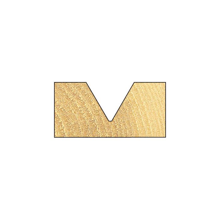 Chamfer V groove cutter angle=60 degrees
