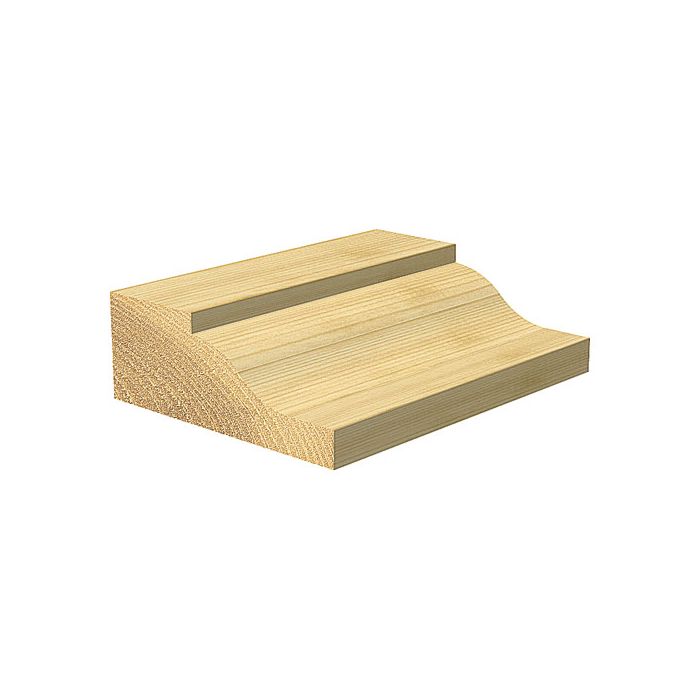 Raised panel 12mm radius x 41mm diameter