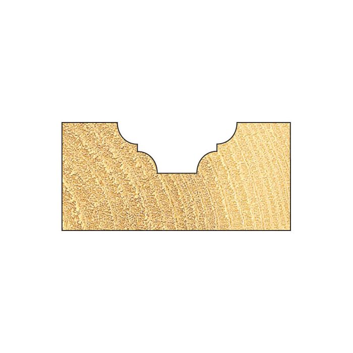 Broken ogee 2.4mm radius
