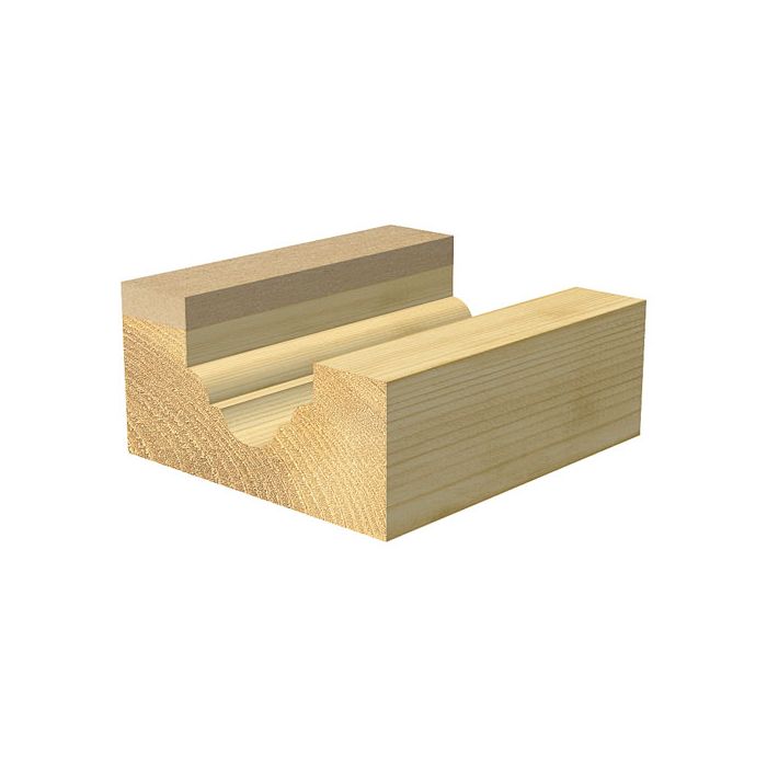 Bearing guided classic panel 6.3mm radius