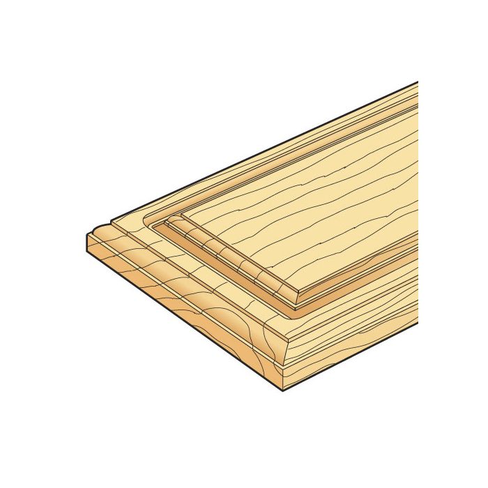 Broken ogee 2.4mm radius