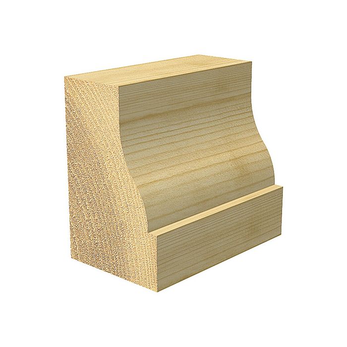 Vertical panel 22mm radius