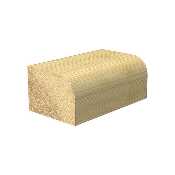 Rounding over 9.5mm radius x 15.9mm cut