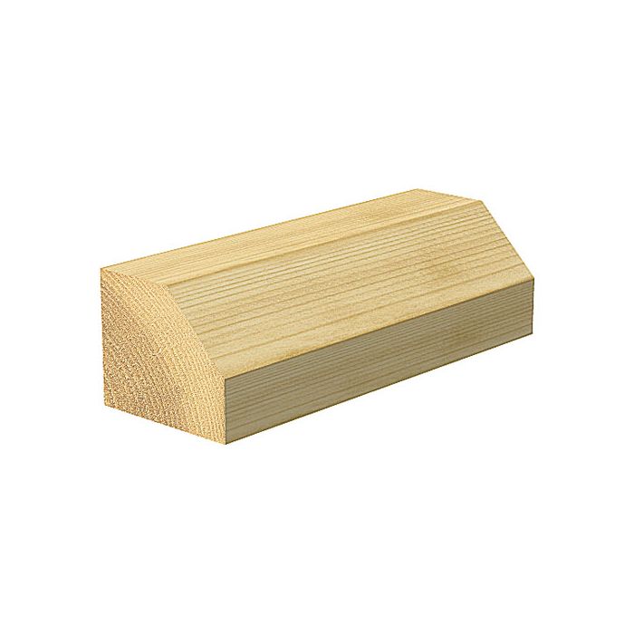 Self guided chamfer angle=45 degrees x 12.7mm Cut