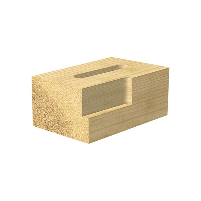 Staggered Mortise Cut 16 diameter