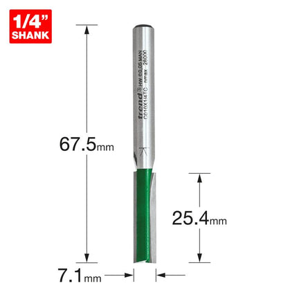Two Flute Cutter 7.1mm diameter