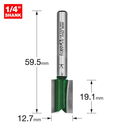 Two Flute Cutter 12.7mm diameter