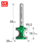 Staff bead 5.2mm radius