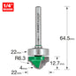 Broken ogee 4mm radius