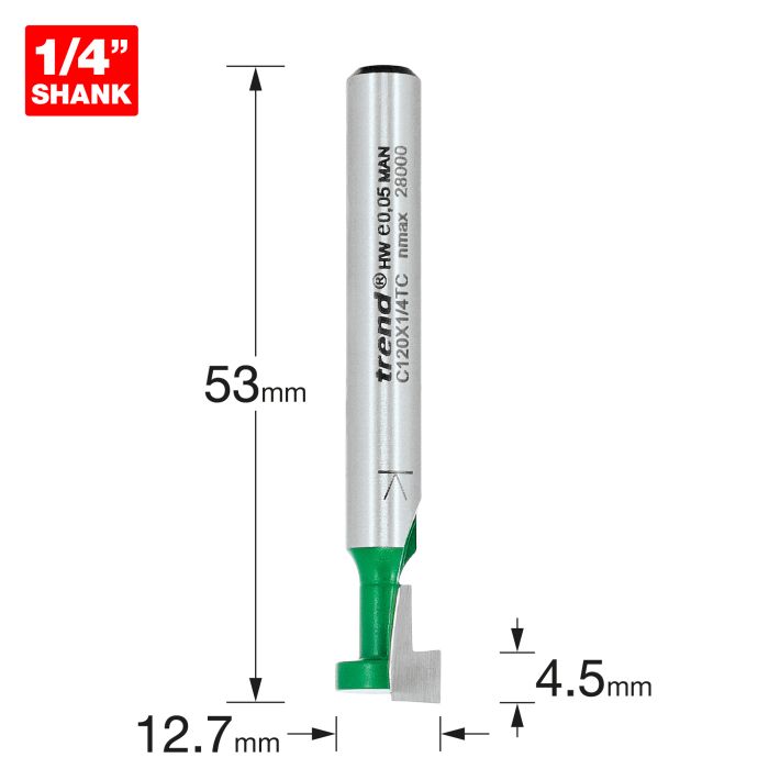 Keyhole 9.5mm diameter