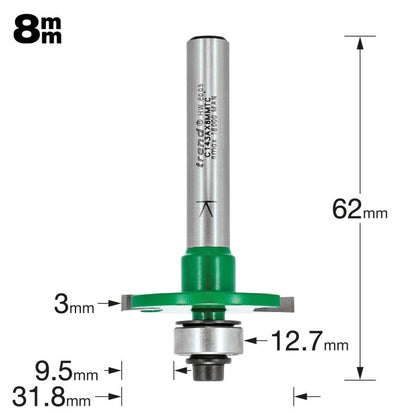 Slotting 3.0mm cut x 31.8mm diameter