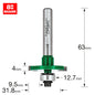 Slotting cutter 4.0mm cut x 31.8m diameter