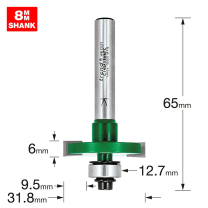 Slotting 6.0mm cut x 31.8mm diameter