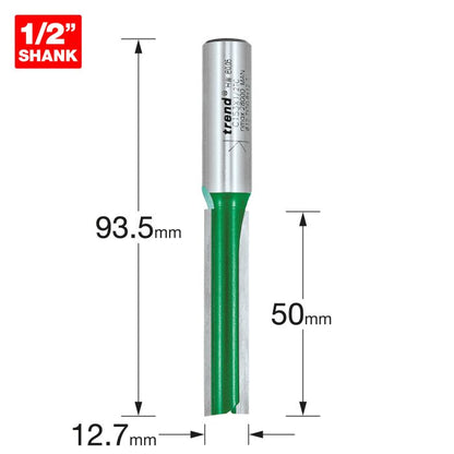 Two flute cutter 12.7mm diameter