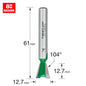 Dovetail cutter angle=104 degrees x 12.7mm diameter