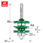Ogee profile scriber set