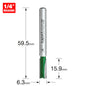 Two Flute Cutter 6.3mm diameter