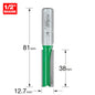 Two Flute Cutter 12.7mm diameter