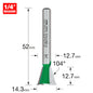 Dovetail 12.7mm diameter x 104 degrees spurs