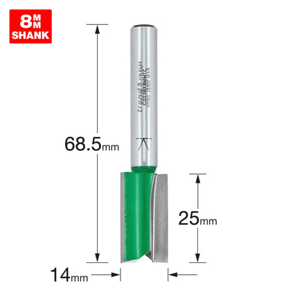 Two Flute Cutter 14.0mm diameter