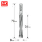 Dowel drill 8mm x 35mm cut