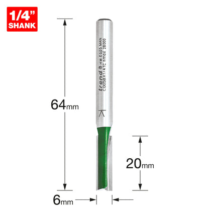 Two Flute Cutter 6.0mm diameter
