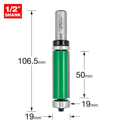 Double guided trimmer 19.1mm x 50mm