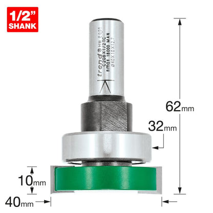 Intumescent cutter 10mm x 40mm