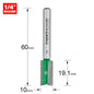 Two Flute 10mm diameter x 19mm Cut Scale