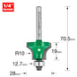 Bearing guided glazing bar cutter