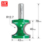 Staff bead 12.7mm radius