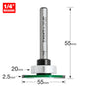 Weatherseal groover 2.5mm x 7mm