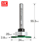 Weatherseal groover 2.8mm x 7mm