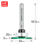 Weatherseal groover 3mm x 7mm