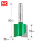 Two flute cutter 22mm diameter
