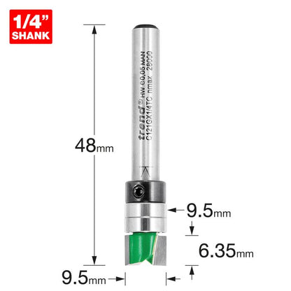 Template profile 9.5mm diameter