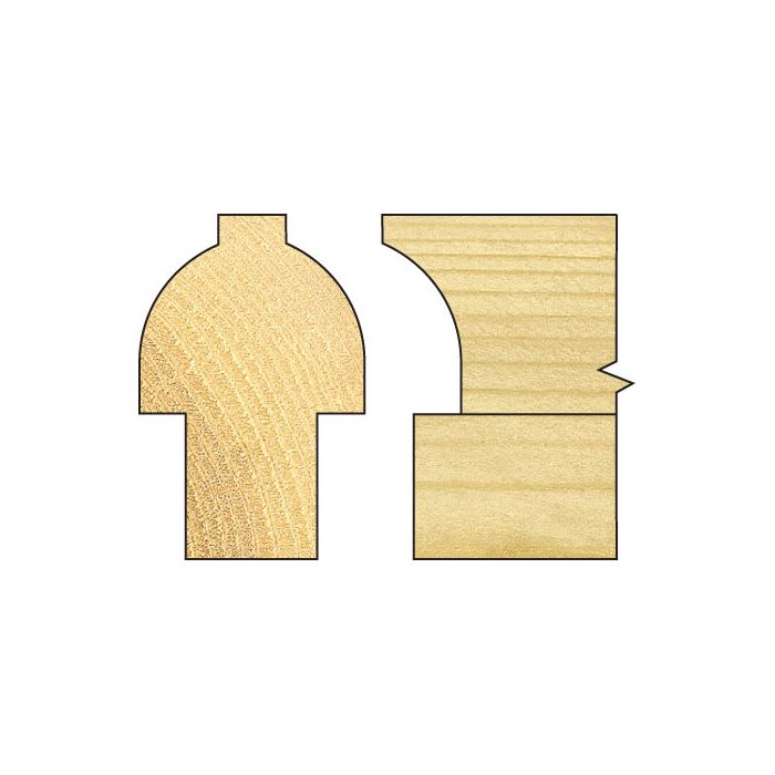 Sash bar ovolo joint cutter 10mm radius
