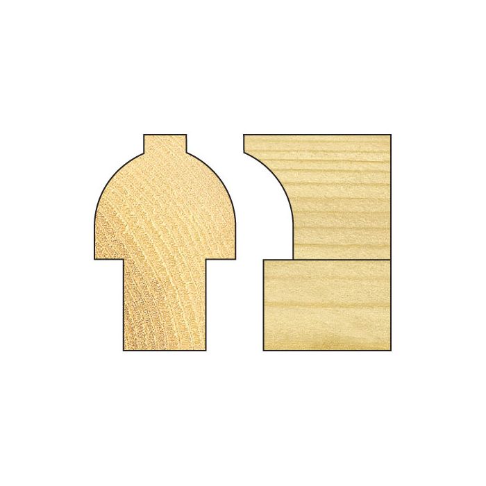 Sash bar ovolo joint cutter 10mm radius