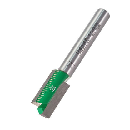 Two Flute 10mm diameter x 19mm Cut Scale