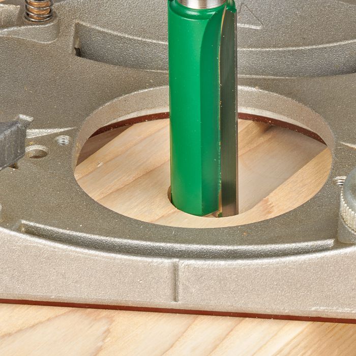 Trend CraftPro 1/2in Shank Two Flute Straight Router Cutter Bit 19.1mm dia x 63mm cut depth