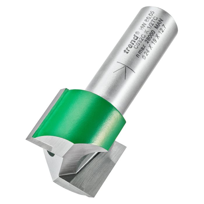 Two flute cutter 24mm diameter