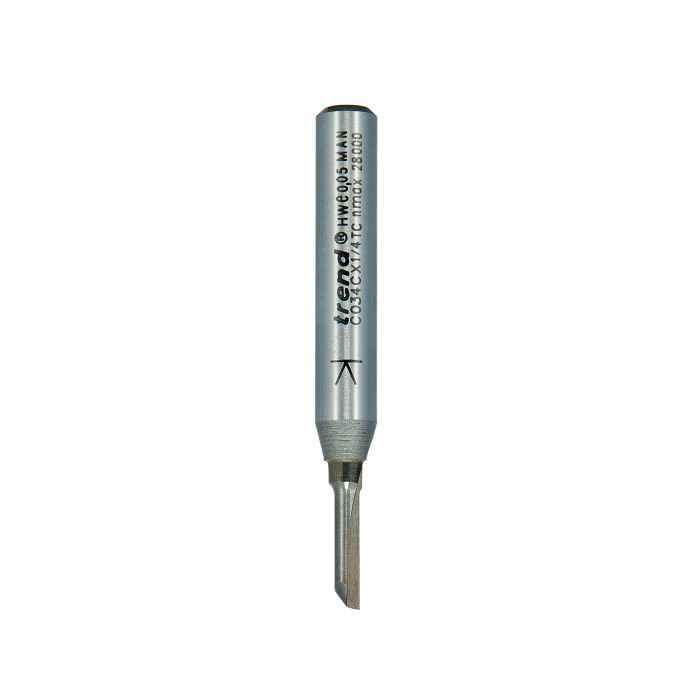 One Flute 3mm diameter x 11mm cut