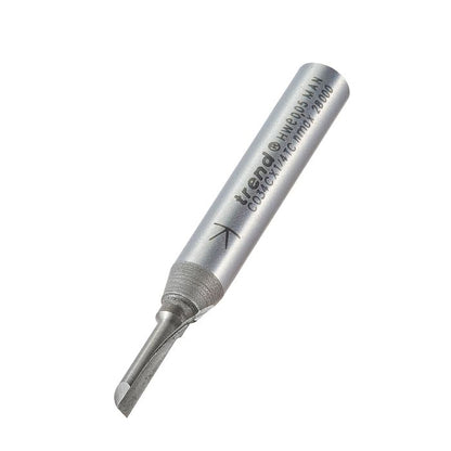 One Flute 3mm diameter x 11mm cut