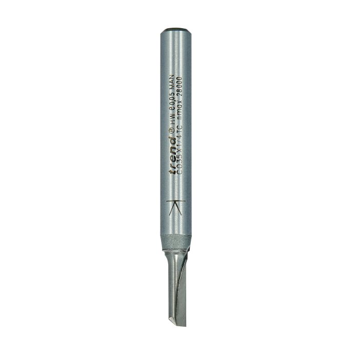 One Flute 4mm diameter x 11.1mm cut
