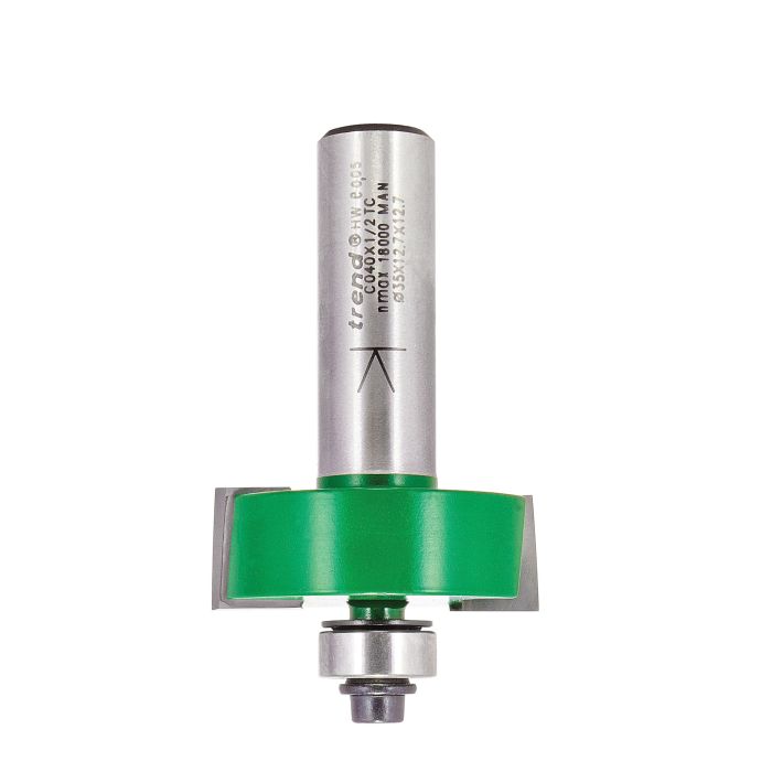 Self guided rebater 35mm diameter x 12.7mm cut