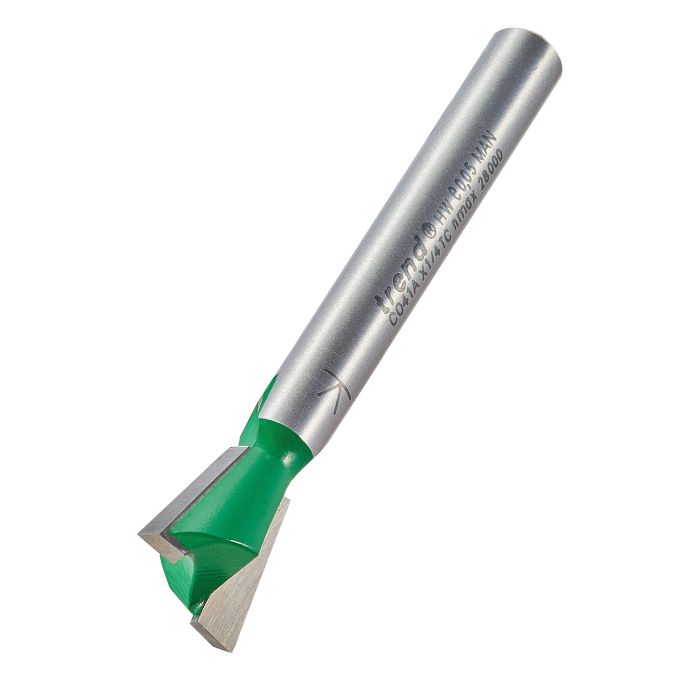 Dovetail cutter angle=104 degrees 12.7mm diameter