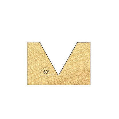 Chamfer v groove cutter 60 degrees