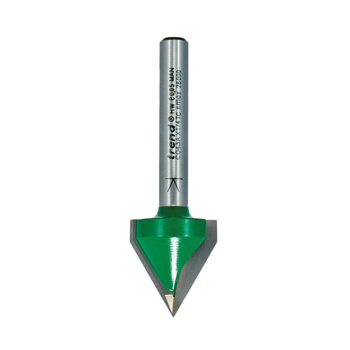 Chamfer v groove cutter 60 degrees